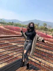 【独家】云南 - 昆明 老师 昆明混血柚子小姐姐 内部实拍