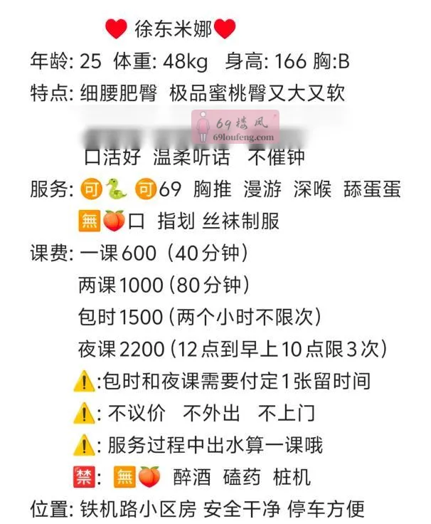 徐东蜜桃臀小姐姐 - 湖北-武汉 楼凤实拍第4张