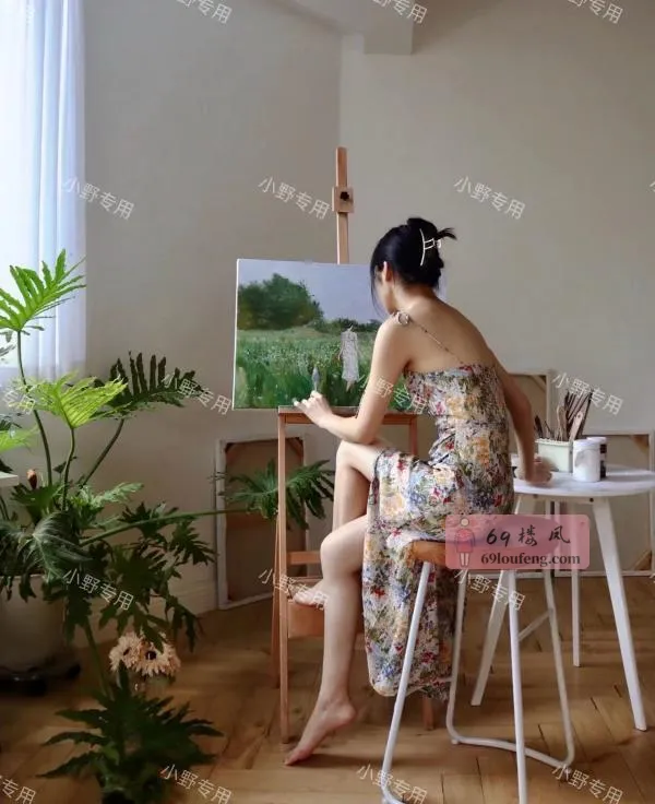 170画画文艺妞小野 - 北京-朝阳区 楼凤实拍第1张