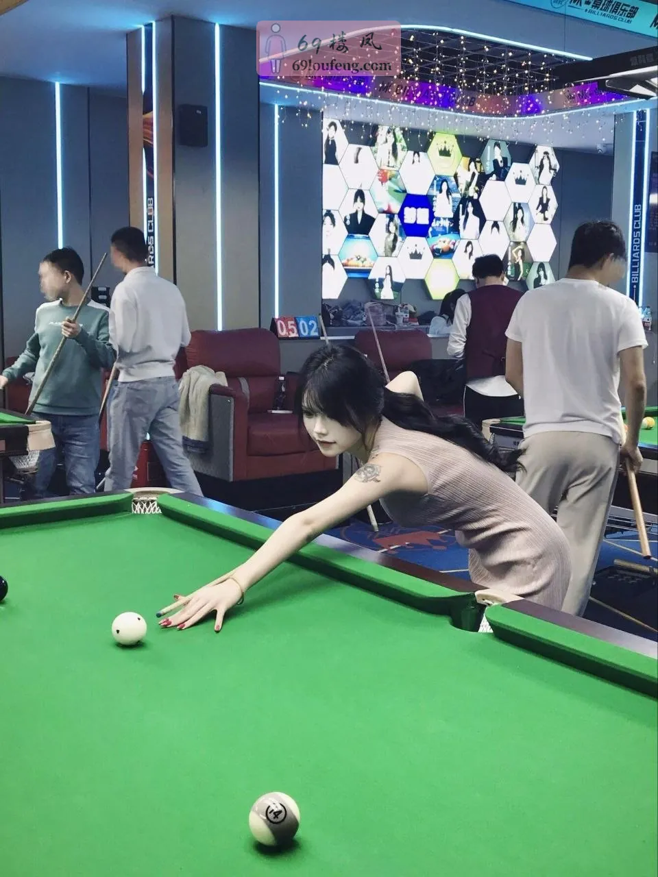 台球助教初兼职-可可 - 广东-广州 楼凤实拍第5张