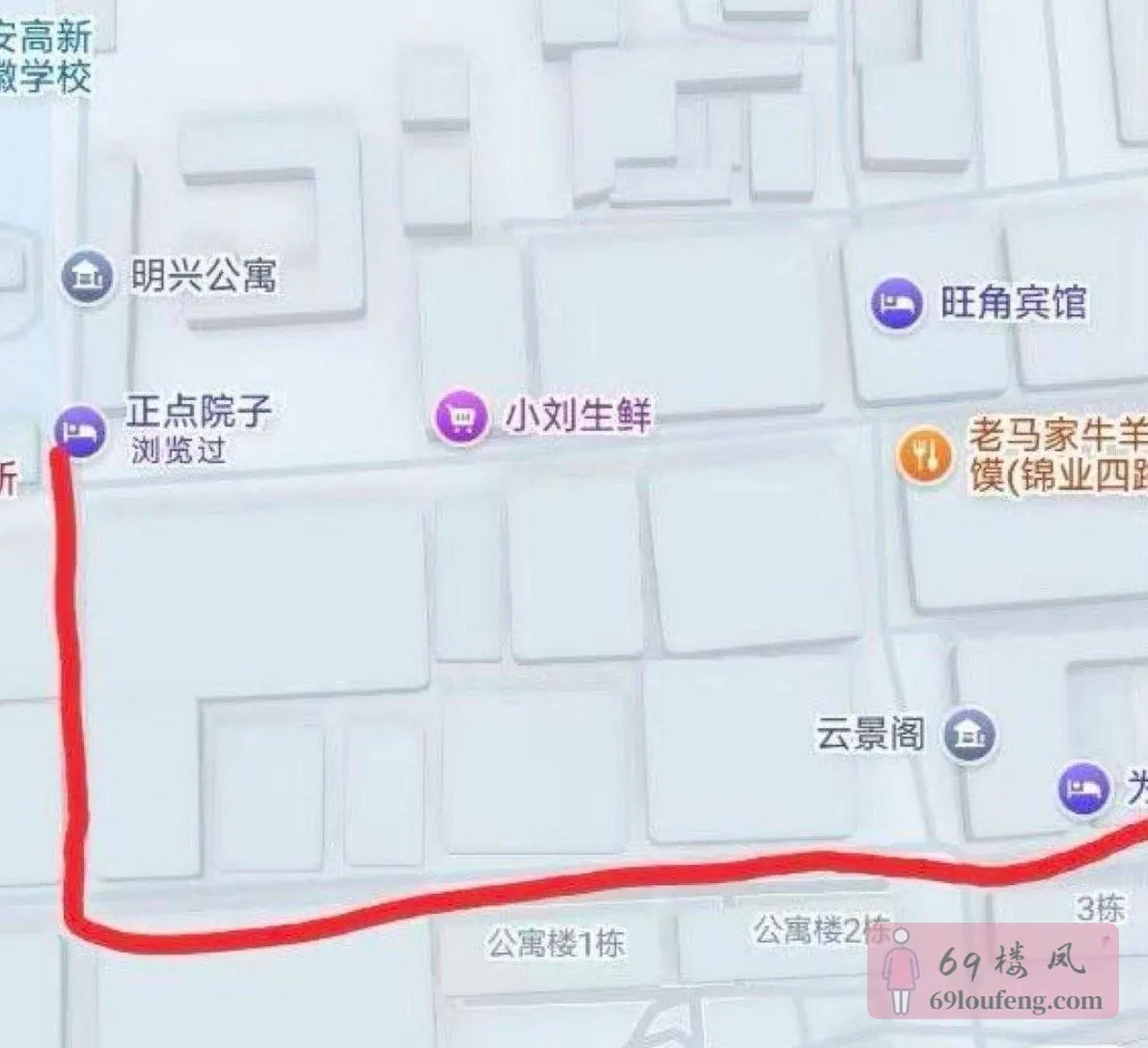 来到了南郊长里村 - 陕西-西安 楼凤实拍第1张