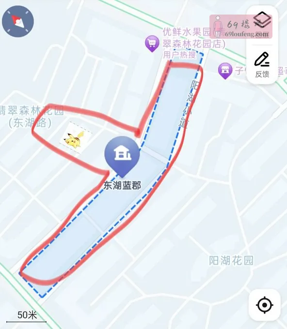 昨天经过东湖路 - 安徽-马鞍山 楼凤实拍第1张