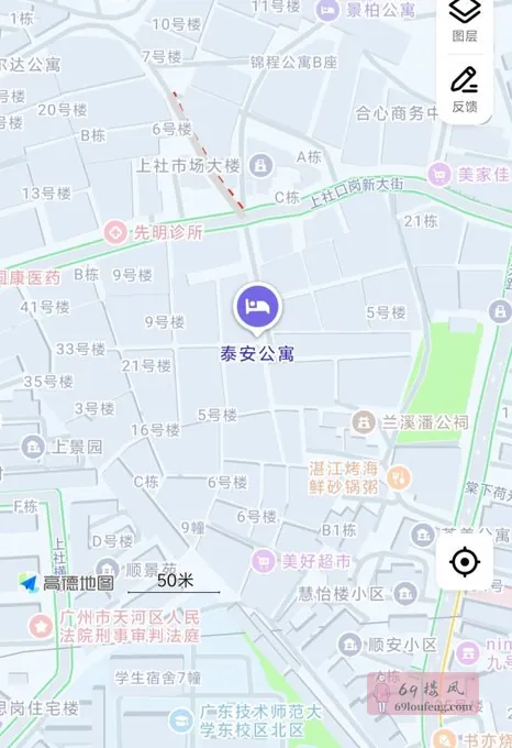 导航这个泰安公寓 - 广东-广州 楼凤实拍第1张