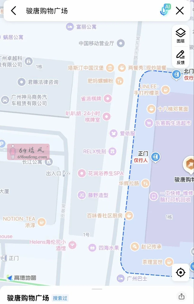 天河区棠东骏唐购物广场西侧巷子向北 - 广东-广州 楼凤实拍第1张