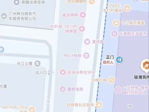 天河区棠东骏唐购物广场西侧巷子向北 狼友实拍 广东-广州