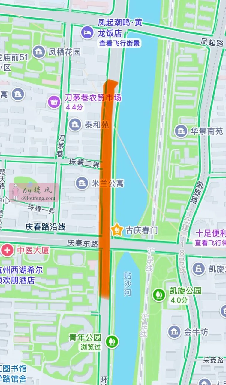 庆春东路与环城路交口 - 浙江-杭州 楼凤实拍第1张
