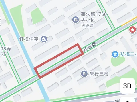 莘朱路1760号小区边 上海-闵行区 快餐按摩店现场实拍