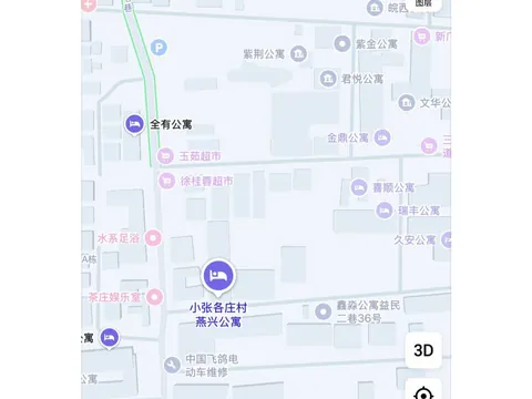 小张各庄就是图中燕兴公寓网上几条街都是一 狼友实拍 河北