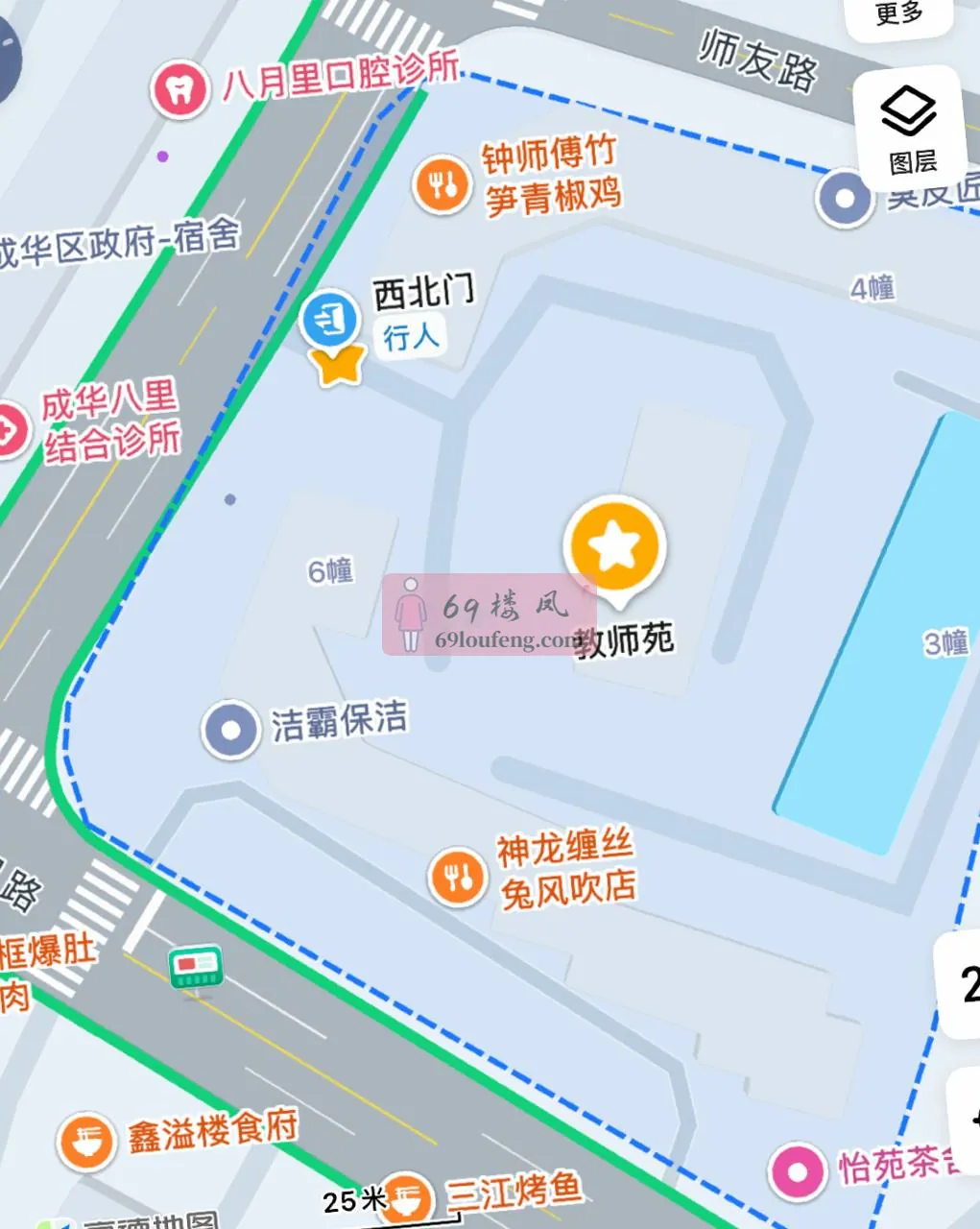 教师苑西北门天黑后有门口保安亭那里有本地 - 四川-成都 楼凤实拍第1张