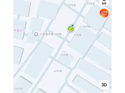 大树营图中这巷子晚上有少量站的 云南-昆明 快餐按摩店现场实拍