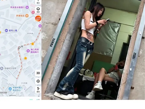 地图路两边门店都有 巷子实拍 海南-海口