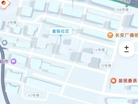 富强社区这几个路口晚上几个路口过去就是鸡 重庆 快餐服务实景图