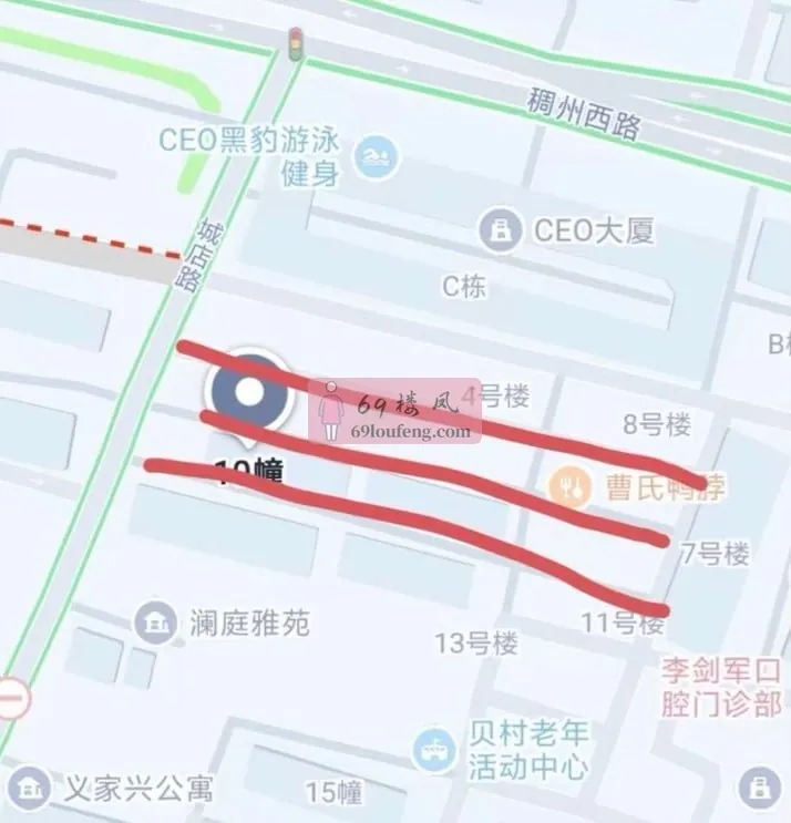 义乌贝村小区10号楼附近 - 浙江-金华 楼凤实拍第1张