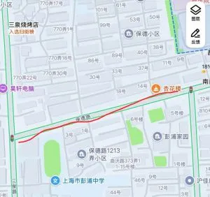 保德路快餐 巷子实拍 上海-静安区