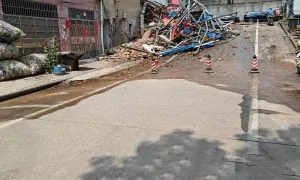 贸易路圣地拆迁 湖北-武汉 快餐按摩店现场实拍