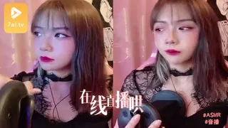 #ASMR #47 在线直播哄睡助眠，舔耳，舌尖上耳朵，近耳贴胸听心跳 - 高清流媒体极速加载