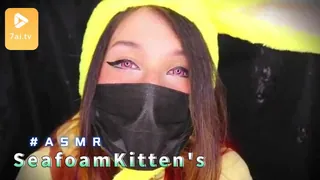 91社区热议作品：#ASMR Seafoam Kitten's 猫妹 1 实拍
