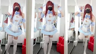 大奶肥臀少女福利姬色色Cosplay现场更衣，被店员拍照的羞耻挑战。 - 极具视觉冲击力的7aiTV内容