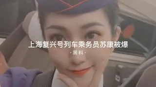 #黑料事件 上海复兴号列车乘务员苏康 最新更新资源合集