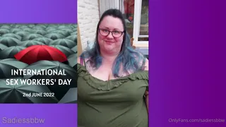 91视频官方收录：“萨迪的世界第16集 - 国际性工作日\ na对萨迪一生的洞察力\ n这一天对我和其他性工作者来说意义重大，但你知道它背后的历史\ njoin \ njoin \ n join of me of me以了解这一天的惊人起源\ n#SadieSSBBW #SadieMartins #ssbbw #ssbbwsexy #ssbbwlover #ssbbwlovers #bbw #bbwlovers #plussize #fatgirls #fatgirl #biggirls #british #Reality