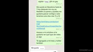 全网精选题材必看：“格雷先生在巴塞罗那与adua exotica @aduaexotica \ nfull 40分钟视频和12个月免费访问她的页面上的aD \ nonlyfans.com/thegreysvip 封面图