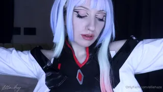 91视频官方收录：“来自Cyber​​punk Edgrunners的露西（Lucy）混蛋，接下来我应该谁角色扮演？”("Lucy from Cyberpunk edgrunners jerk off instruction, who should i cosplay next?")