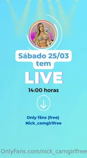 “明天我们将拥有我的爱，不要失去！”("Amanhã teremos lives meus amores, não percam !!!") 完整无删减版在线看