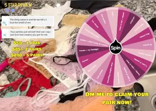 正在播放：“如果您想闻到和品尝我甜美的猫，并且明白为什么我的买家总是回来更多……而不是现在给我发一条消息，让我们给您一些令人惊叹的内裤 (全网精选频道)