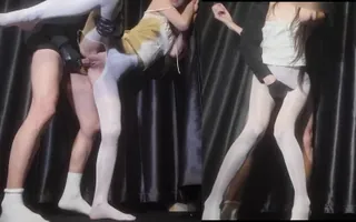 正在播放：[原创] 舞蹈专业白丝母狗淦到狂抖 在校大学生 「加禾」 (全网精选频道)