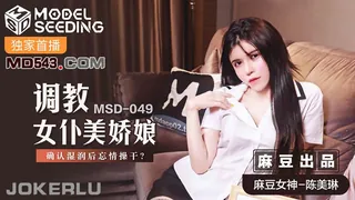 MSD-049.陈美琳.调教女仆美娇娘.确认湿润后忘情操干.麻豆传媒映画 完整无删减版在线看