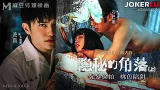 正在播放：MD-0200-1 林嫣 隐秘的角落 上集 强暴偷拍 桃色陷阱 麻豆传媒映画 (全网精选频道)