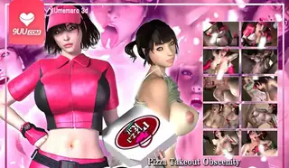 91社区热议作品：3D PIZZA配达淫 实拍