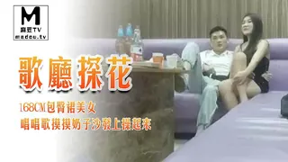 【歌厅探花】168CM包臀裙美女，唱唱歌摸摸奶子沙发上操起来 - 高清在线观看
