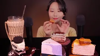 #ASMR Suna-吃软绵绵的蛋糕慕斯 - 极具视觉冲击力的麻豆TV内容