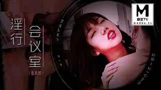 麻豆TV精选视频：MDWP-0023.夏禹熙.淫行会议室.下班后的搔痒难耐 完整版