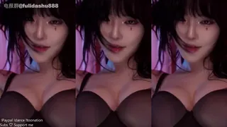 91社区热议作品：可爱韩国大奶女主播艳舞 实拍