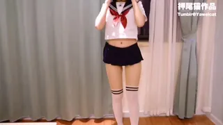 正在播放：#押尾猫 #Yaweicat #福利姬​ 押尾猫最新性爱欲望系列-水手服学妹的工口丝袜无套爆操淫字丝袜学妹叫床给力OK (猫咪av站频道)