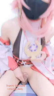 cosplay 伪娘自撸～ - 极具视觉冲击力的猫咪av站内容