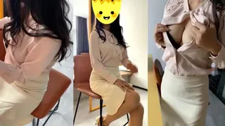 【猫咪av站】#同事 #巨乳 终于把同事搞到手 奶子真大 现场高清截图