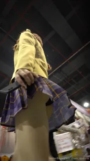 猫咪av站精选视频：#偷拍漫展 偷拍 抄底 coser 超近距离偷拍_04 完整版