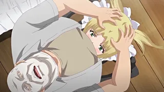 91视频官方收录：双马尾金发女仆被光头大叔爆干到淫水直流！！