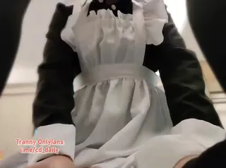 骚货伪娘小女仆 - 1080P超清画质展示图