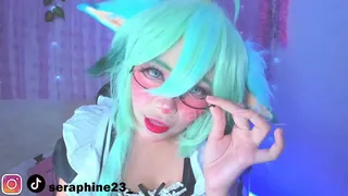 猫咪av站题材必看：#原神 #seraphine23 #露脸砂糖直播喷水大秀_02 封面图