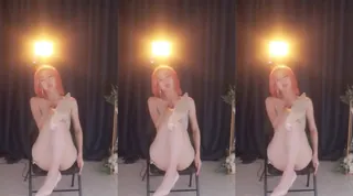 91社区热议作品：#CC  #胡椒  定制大尺度骚舞 性感连身裙 实拍