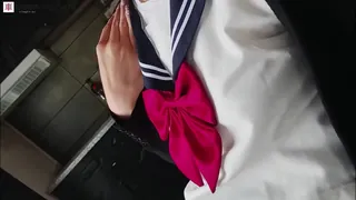 猫咪av站题材必看：#推特    #米豆子 #自慰 网红极品反差骚货，被称呼为“喷水怪” 水手服黄瓜自慰 封面图