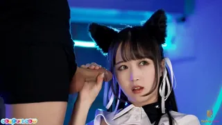 口爆可爱黑丝猫女郎 - 极具视觉冲击力的猫咪av站内容